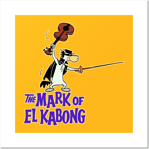 The Mark of El Kabong Wall Art by offsetvinylfilm